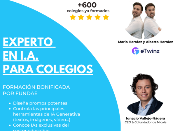 Experto en IA para colegios