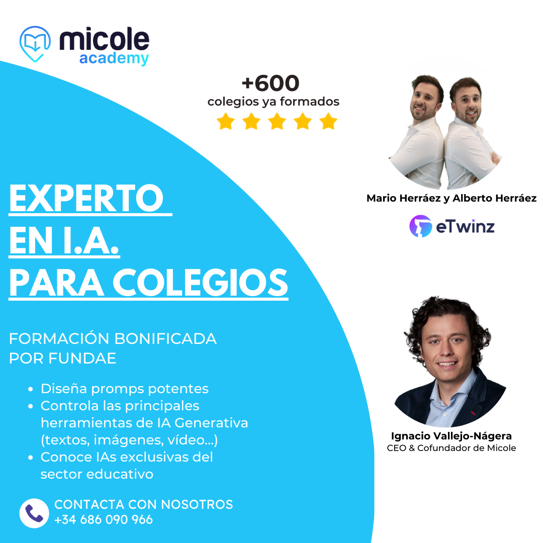 Experto en IA para colegios