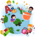 Logo de Preescolar El Mundo De Los Niños