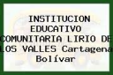 Institucion Educativa Comunitaria  Lirio De Los Valles