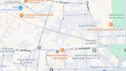 Localización del centro