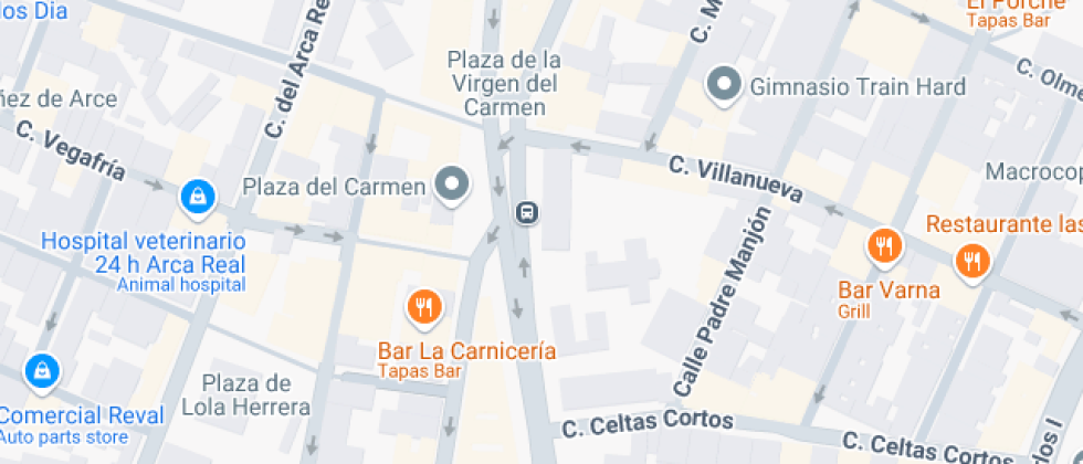 Localización del centro