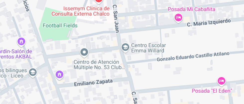 Localización del centro