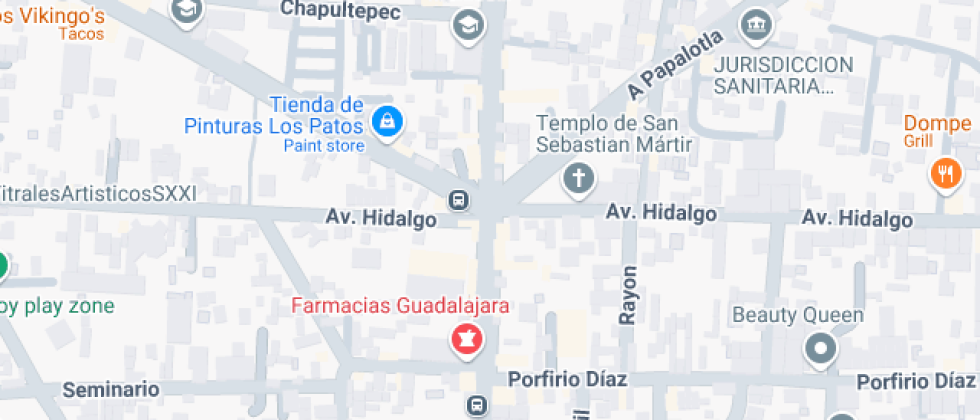 Localización del centro