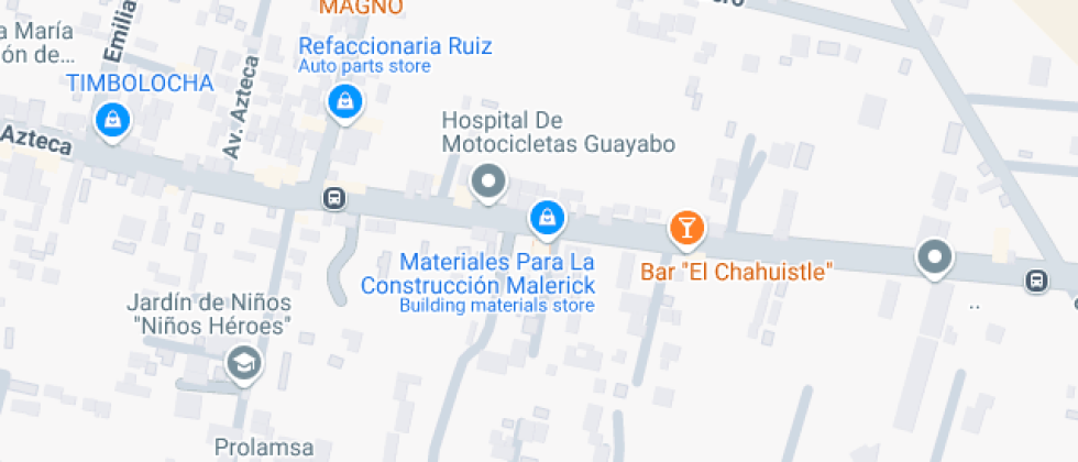 Localización del centro