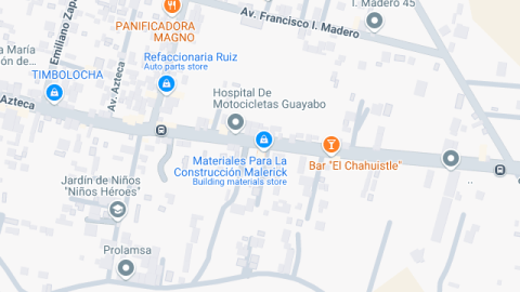 Localización del centro