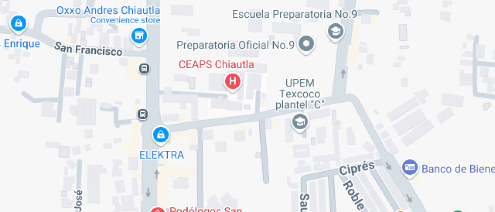 Localización del centro