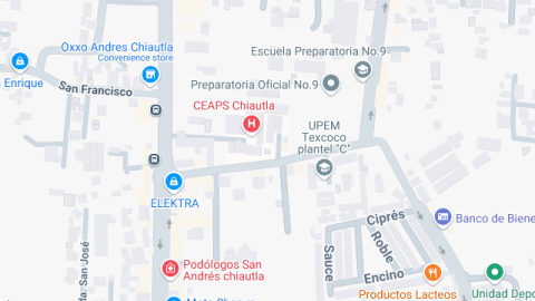 Localización del centro