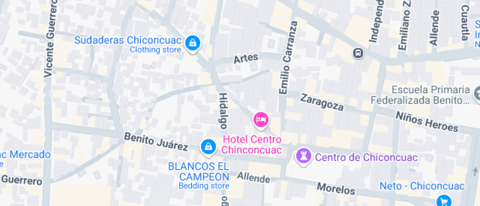 Localización del centro