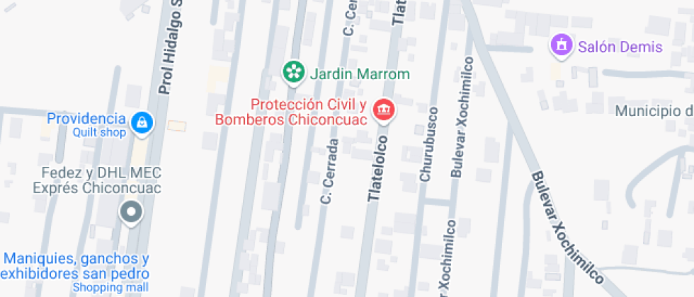 Localización del centro