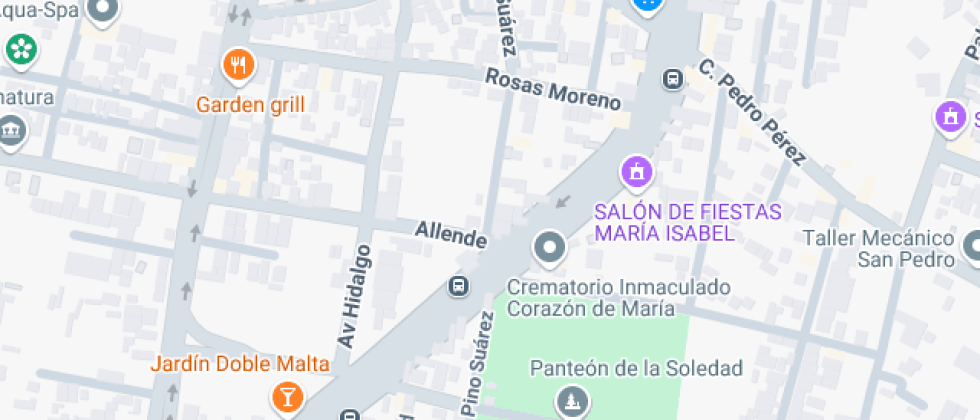 Localización del centro