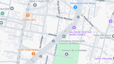 Localización del centro