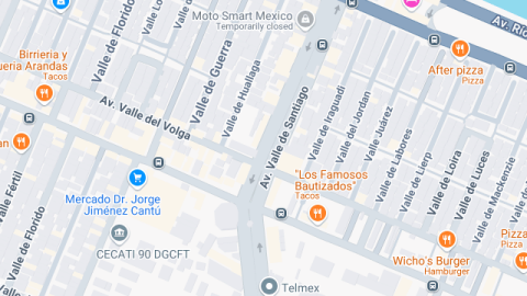 Localización del centro