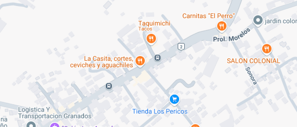 Localización del centro