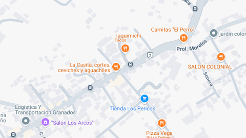 Localización del centro