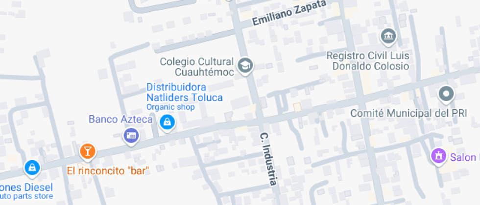 Localización del centro