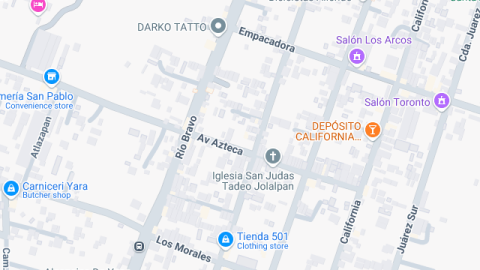 Localización del centro