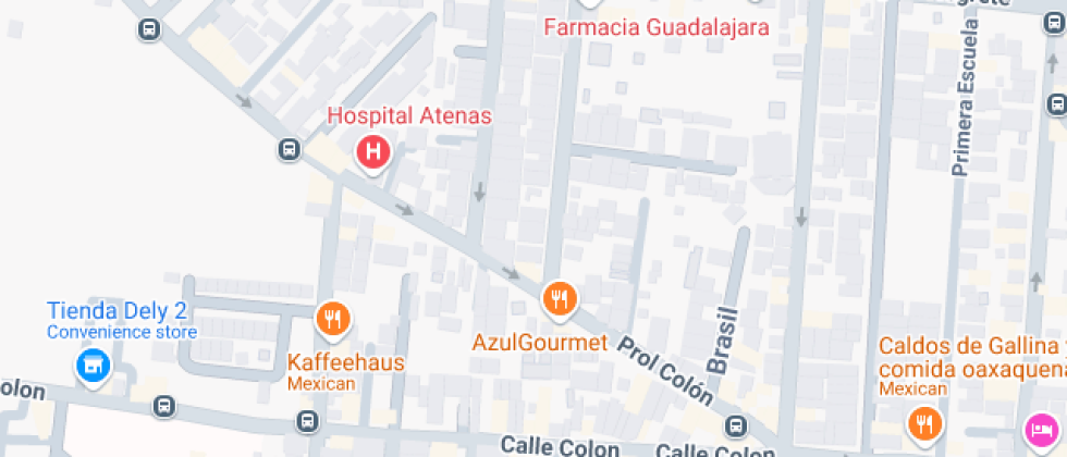 Localización del centro