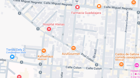 Localización del centro