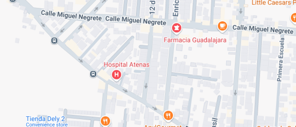 Localización del centro