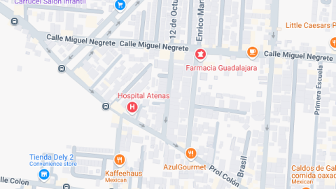 Localización del centro