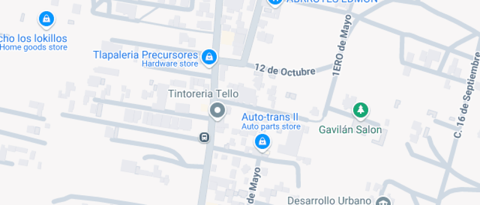 Localización del centro