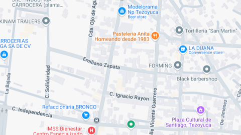 Localización del centro