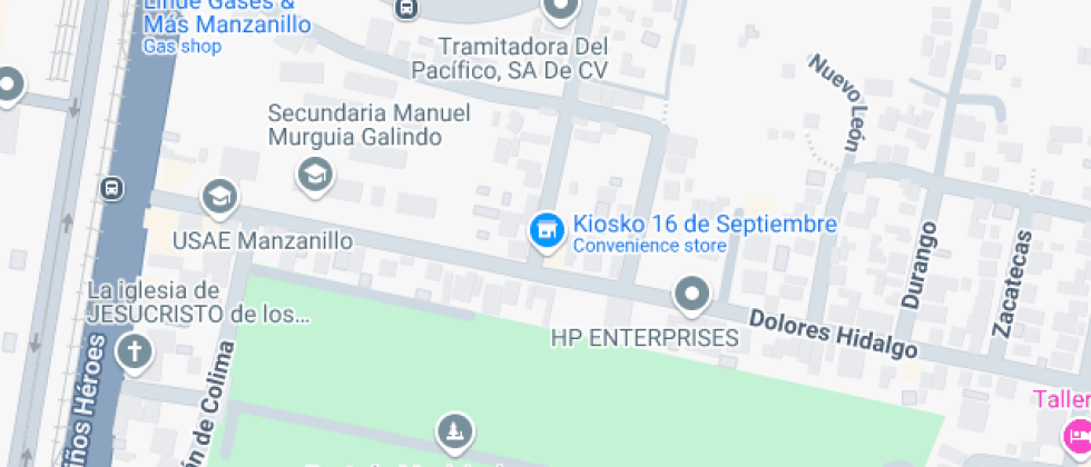 Localización del centro