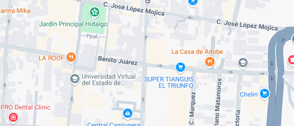 Localización del centro