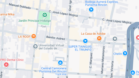 Localización del centro