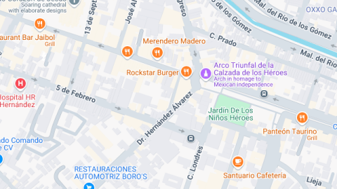 Localización del centro