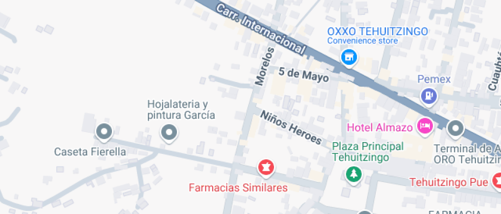 Localización del centro