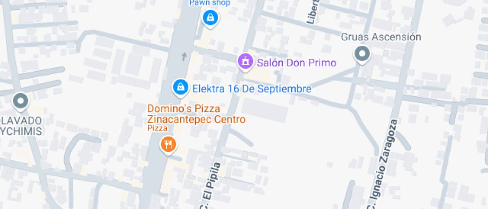 Localización del centro