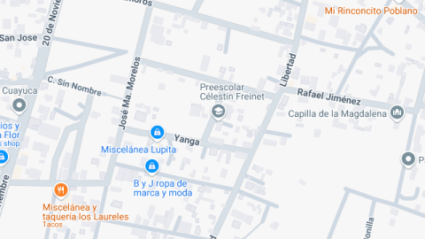 Localización del centro