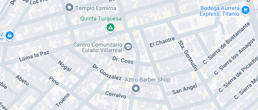 Localización del centro