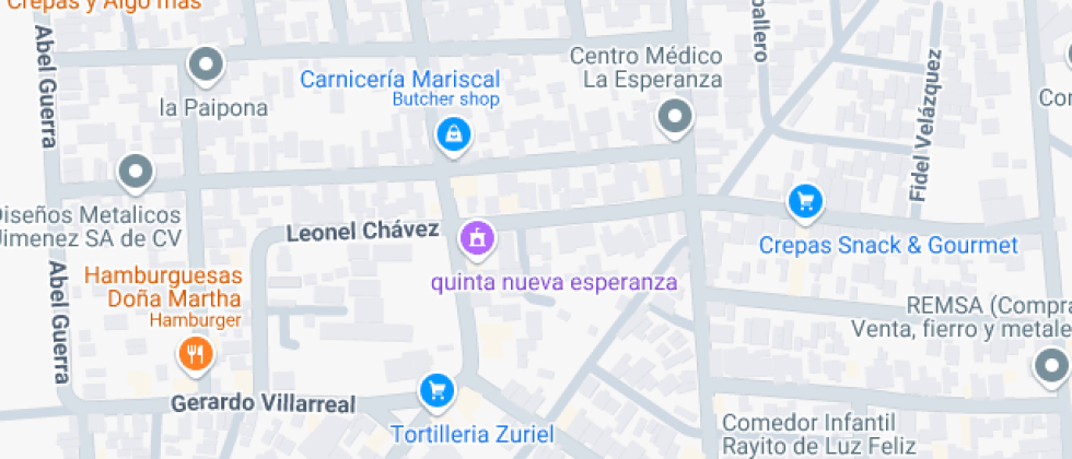 Localización del centro