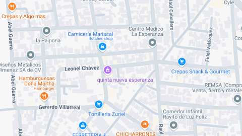 Localización del centro