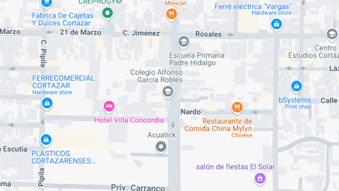 Localización del centro