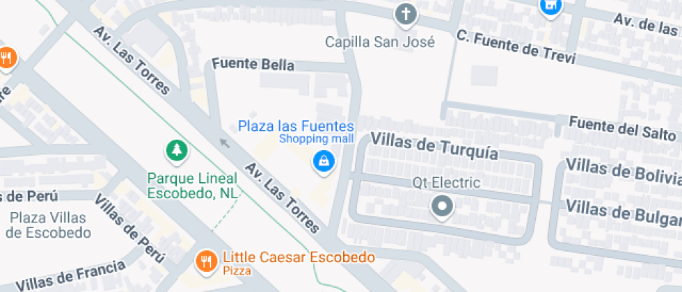 Localización del centro