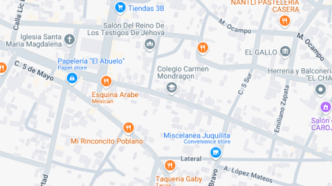 Localización del centro