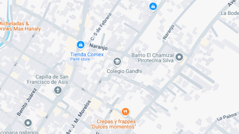 Localización del centro