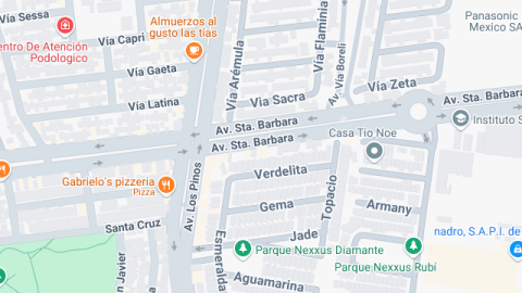 Localización del centro