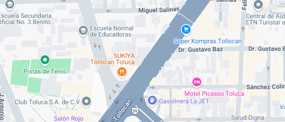 Localización del centro