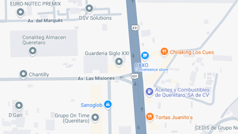 Localización del centro