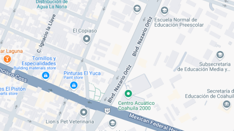 Localización del centro