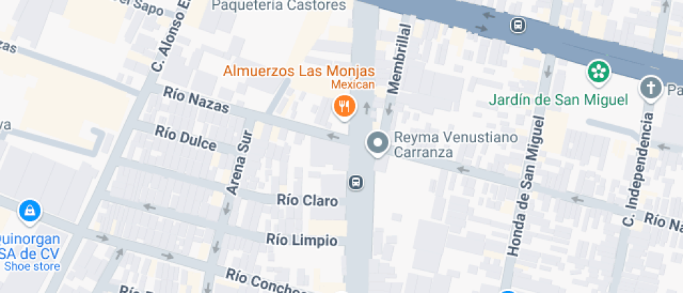 Localización del centro