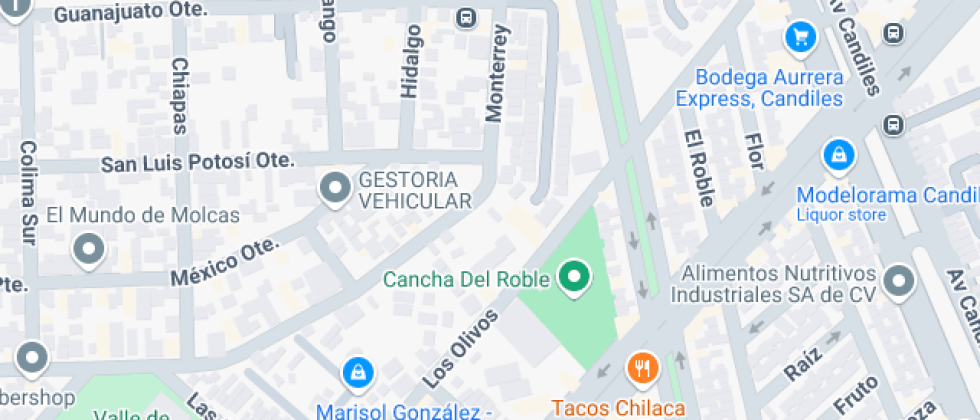 Localización del centro