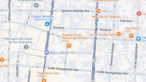 Localización del centro