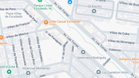 Localización del centro