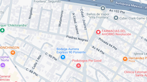 Localización del centro